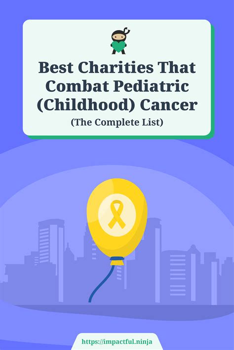 9 Best Charities That Combat Pediatric Cancer (Complete 2024 List).